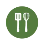 kitchen utensils icon